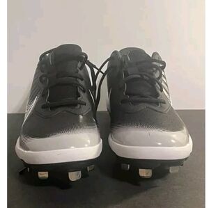 Nike Alpha Huarache Varsity 4 Low Baseball Cleats DJ6516-010 Men's Size9.5 Black